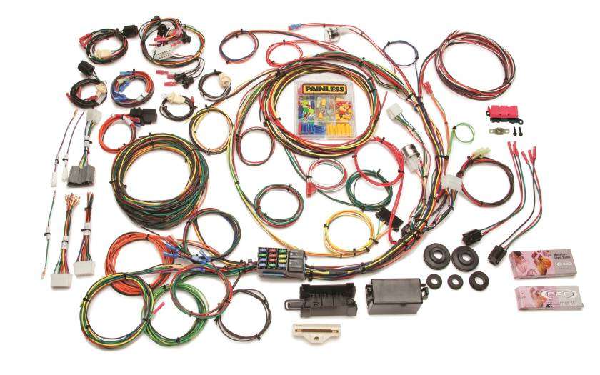 21 Circuit Direct Fit 1967-77 F-Series Ford Truck Harness w/o Switches Part No 10117