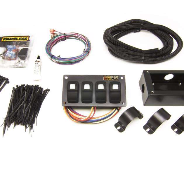 Trail Rocker - 4 Switch Panel - Roll Bar Mount Part No 57108